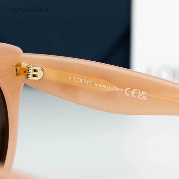 Loewe Women Sunglasses Pink Nude Brown Cat Eye LW40126I 72E NEW AUTHENTIC main image 5